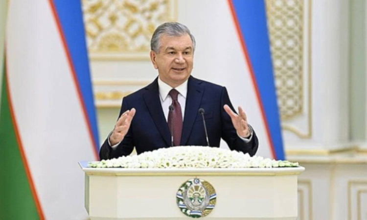 Präsident Usbekistan Shavkat Mirziyoyev